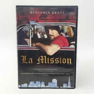 La Mission DVD 2010 Benjamin Bratt Latino Drama Indie Film Tested Working Rare